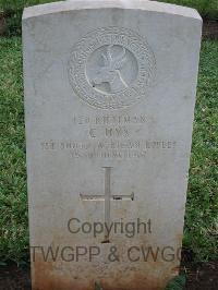 Dar Es Salaam War Cemetery - Uys, C